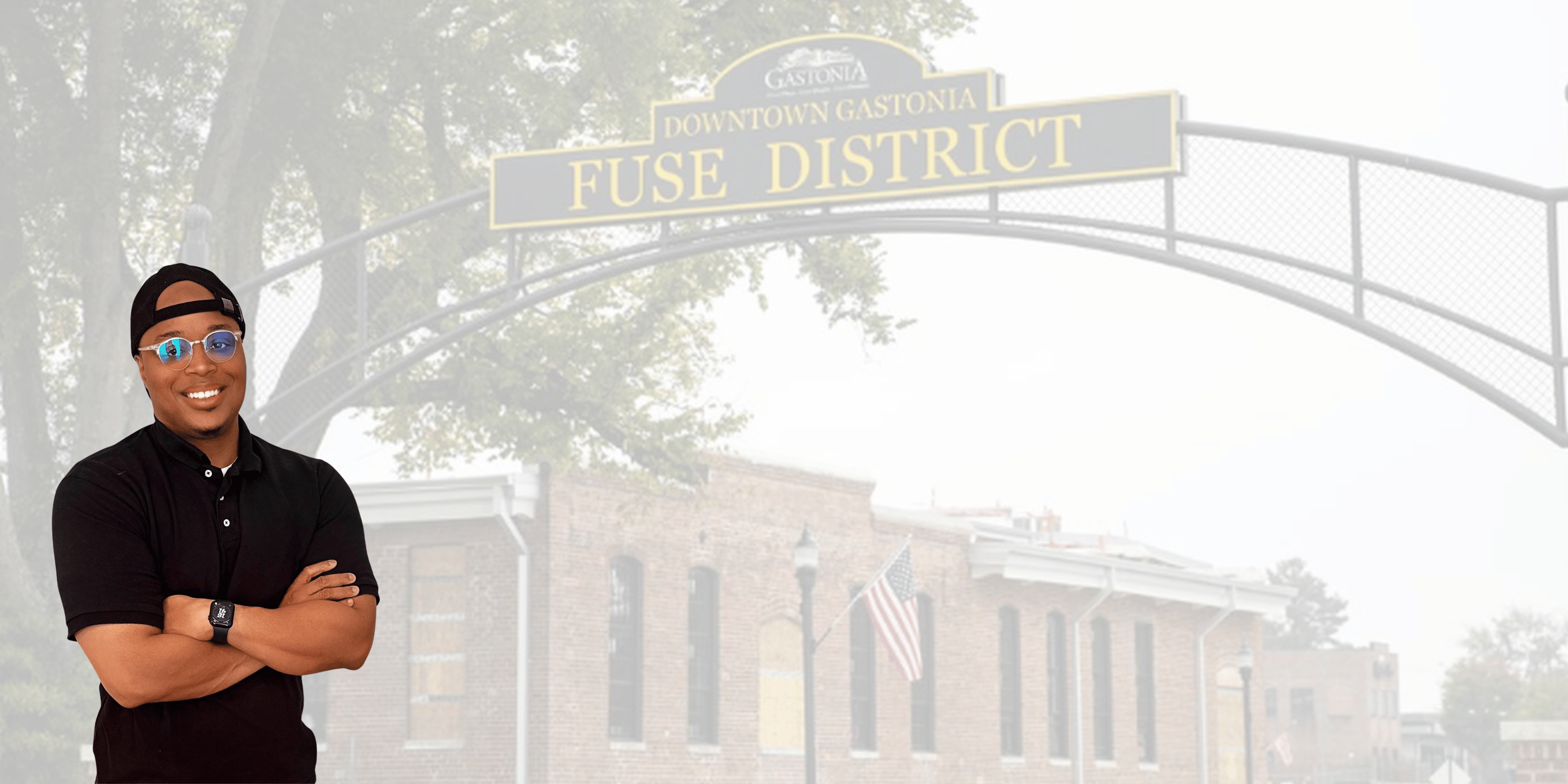 Fuse District, Downtown Gastonia | Innovation Meets Community The Fuse District sign in downtown Gastonia, North Carolina, symbolizing innovation, growth, and a vibrant community.